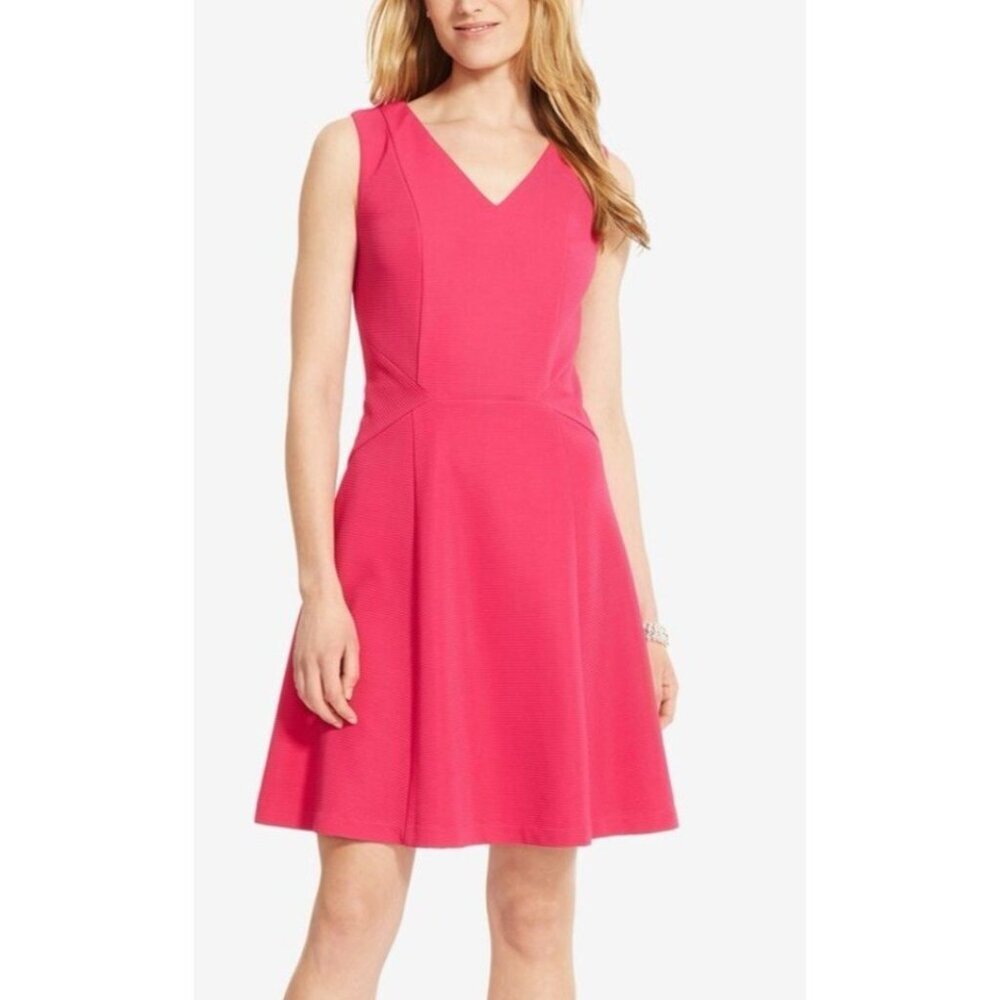 American Living Ralph Lauren Dress 16 Coral Stretch A Line Career Church